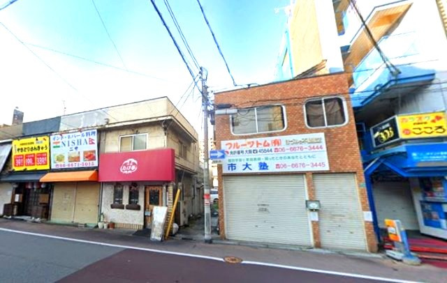 西住之江２丁目店舗の周辺