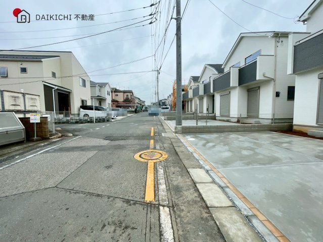 【前面道路含む現地写真】 | 北本市宮内2期〈3工期〉　新築戸建　全4棟　T号棟
