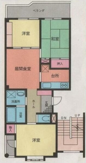 【間取り】 | 寺山ハイツ