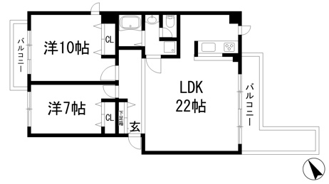 【間取り】