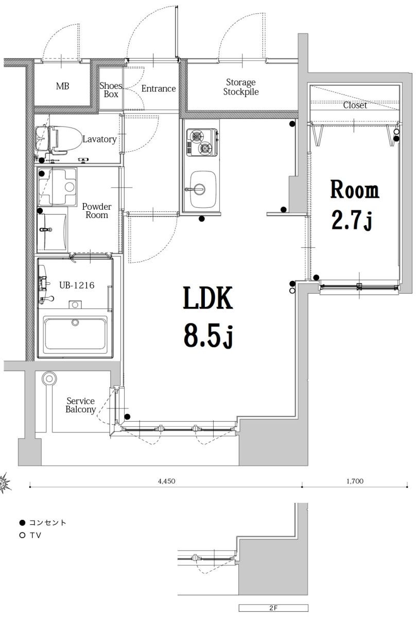 新品家具付きマンション築港本町3(KaGood福岡)