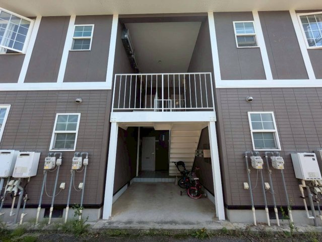 大牟田市大字三池の一棟アパートの外観