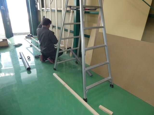 鳥居町倉庫の内装