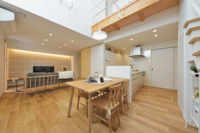 【居間・リビング】 | 彦根市栄町2丁目中古戸建 | ※新築時(2018年8月)撮影