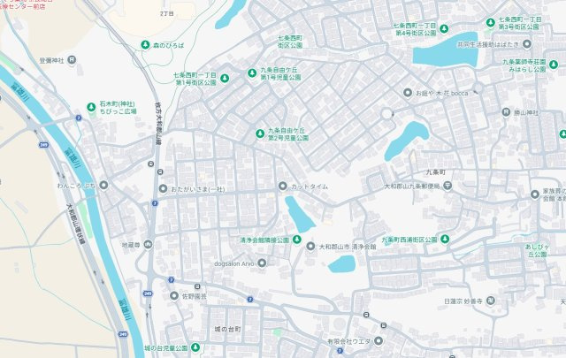 ●大和郡山市九条町　第11期　新築一戸建ての地図