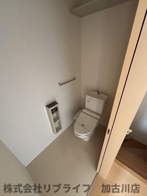 ベルクール加東　A棟のトイレ
