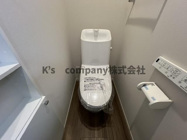 藤沢市打戻　新築戸建のトイレ|2階トイレ◇◇