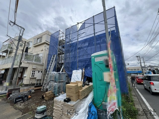 藤沢市打戻　新築戸建の外観|2026.6.4撮影◇