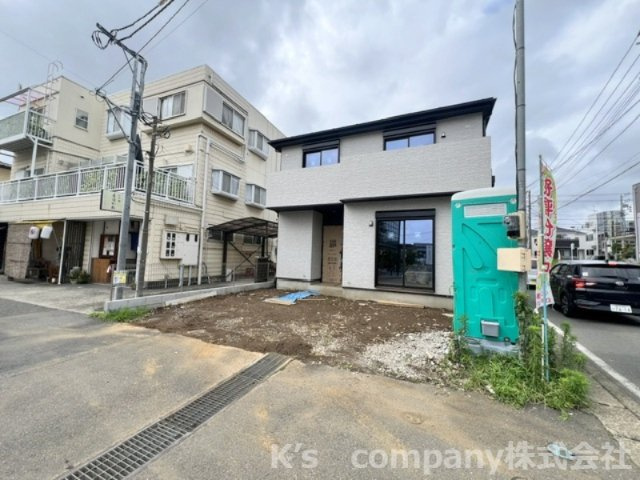 藤沢市打戻　新築戸建の外観|2026.7.4撮影◇