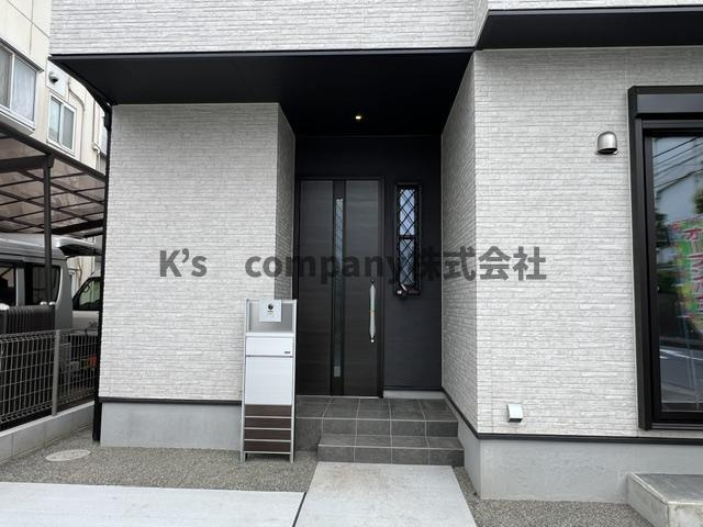 藤沢市打戻　新築戸建の外観|玄関周辺◇◇