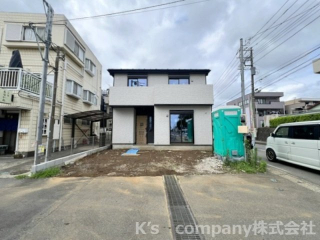 藤沢市打戻　新築戸建の外観|2026.7.4撮影◇