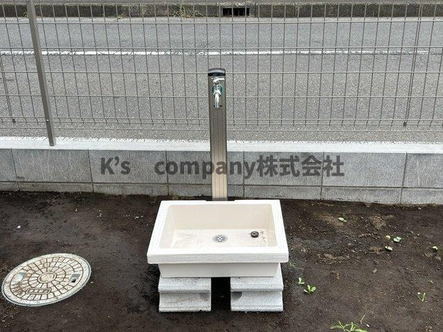 藤沢市打戻　新築戸建の外観|外水栓付き◇◇