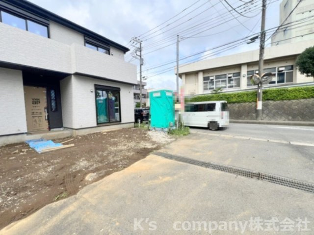 藤沢市打戻　新築戸建の外観|2026.7.4撮影◇