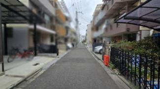 【前面道路含む現地写真】