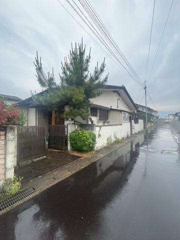 【建築条件なし】　福島市渡利4期　全2区画の前面道路含む現地写真