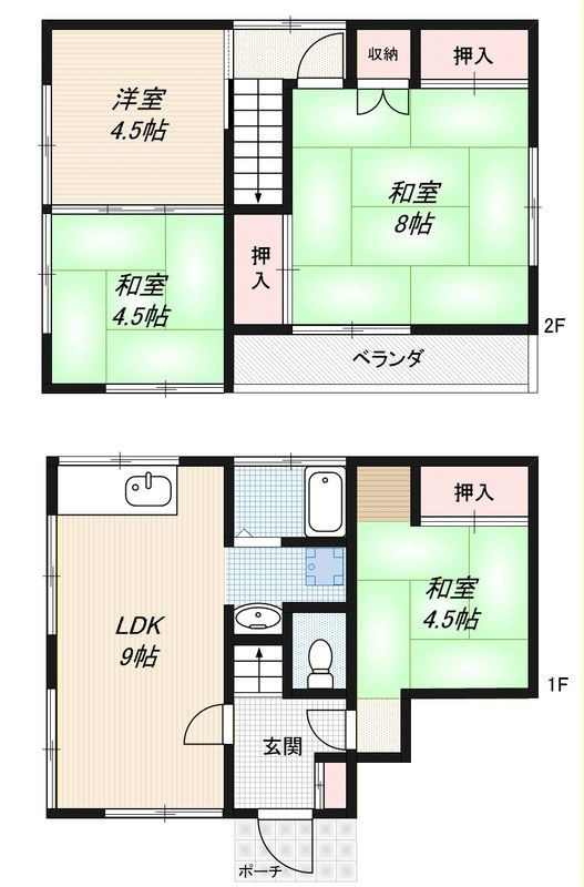 海老名市国分北２丁目の一戸建て