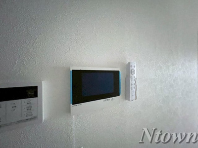 【セキュリティ】 | ファンファーレ黄金 | モニター付きインターフォンです