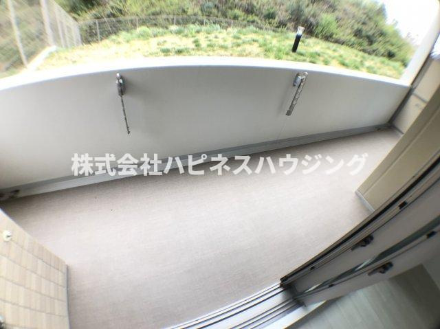 クレストフォルム柏サウスウイングのバルコニー