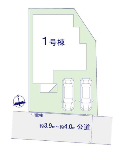 【区画図】 | 福岡市東区香住ケ丘4丁目2期　1号棟（全1棟）【仲介手数料無料・0円】 | 区画図です。