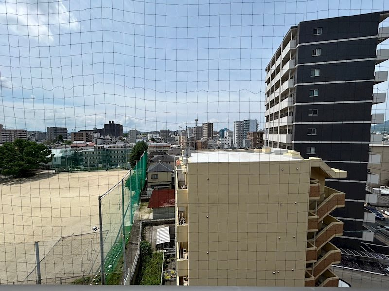 熊本市中央区黒髪２丁目の賃貸マンションの展望