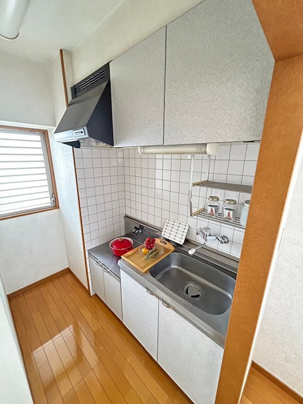 熊本市中央区黒髪２丁目の賃貸マンションのキッチン