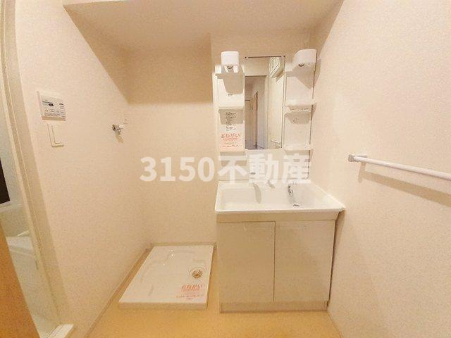 ラシアⅡの洗面所|忙しい朝には欠かせない洗面所です