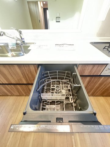 橿原市常盤町第1期 ２号棟 のキッチン|食器洗い乾燥機