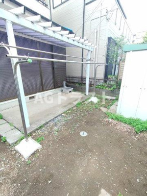 【庭】 | 柏座２丁目貸家