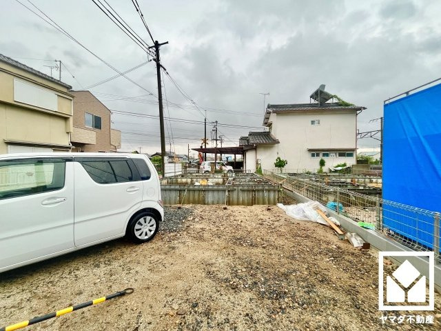 大津市別保2丁目　1期　1号地の前面道路含む現地写真|5月21日　現地写真更新