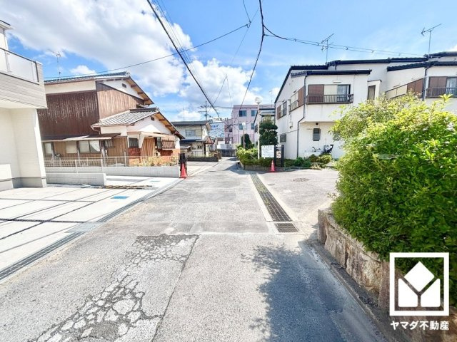 大津市別保2丁目　1期　1号地の前面道路含む現地写真