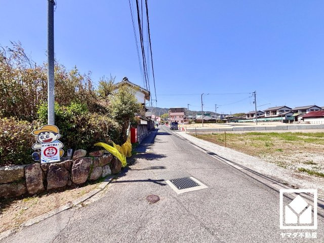 大津市別保2丁目　1期　1号地の前面道路含む現地写真|4月11日　現地写真更新