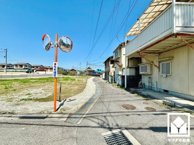 大津市別保2丁目　1期　1号地の前面道路含む現地写真|4月11日　現地写真更新