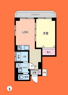 【間取り】 | バロンハイツ大塚