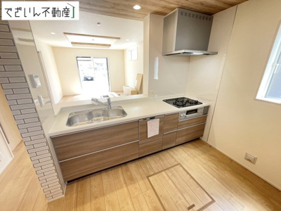 【キッチン】 | blooming garden深谷市岡里　新築住宅 | 現地(2026年8月撮影)