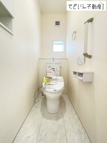 【トイレ】 | blooming garden深谷市岡里　新築住宅 | 現地(2026年8月撮影)