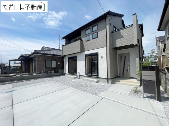 【外観】 | blooming garden深谷市岡里　新築住宅 | 現地(2026年8月撮影)