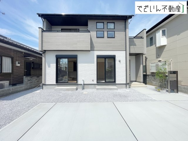 【外観】 | blooming garden深谷市岡里　新築住宅 | 現地(2026年8月撮影)