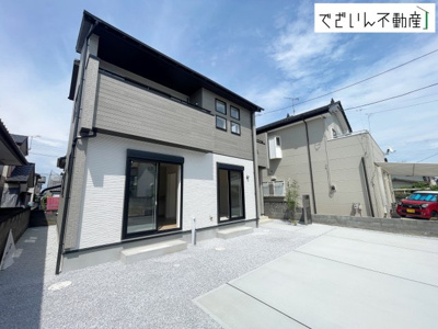 【外観】 | blooming garden深谷市岡里　新築住宅 | 現地(2026年8月撮影)