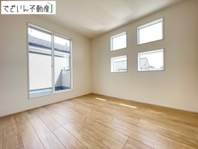 【洋室】 | blooming garden深谷市岡里　新築住宅 | 現地(2026年8月撮影)