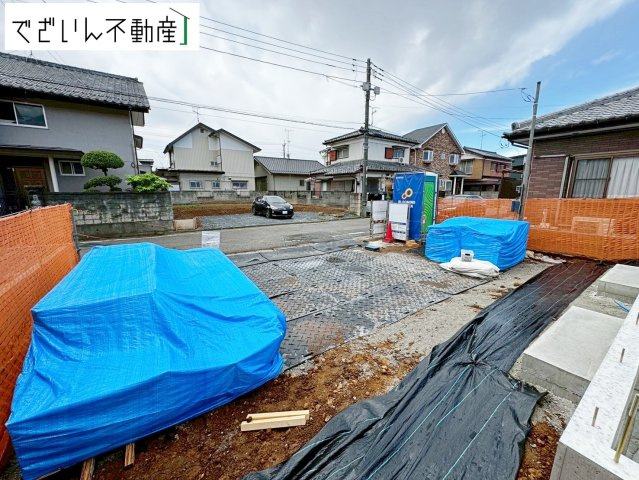 【駐車場】 | blooming garden深谷市岡里　新築住宅 | 現地(2026年5月撮影)