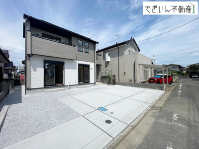 【外観】 | blooming garden深谷市岡里　新築住宅 | 現地(2026年8月撮影)