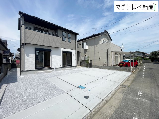 【外観】 | blooming garden深谷市岡里　新築住宅 | 現地(2026年8月撮影)