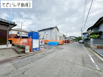 【前面道路含む現地写真】 | blooming garden深谷市岡里　新築住宅 | 現地(2026年5月撮影)