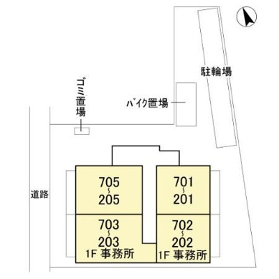 【区画図】 | Garden House Ⅲ 大宮土呂駅前