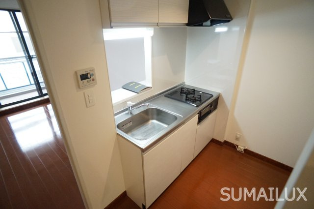 熊本市南区近見８丁目の賃貸マンションのキッチン