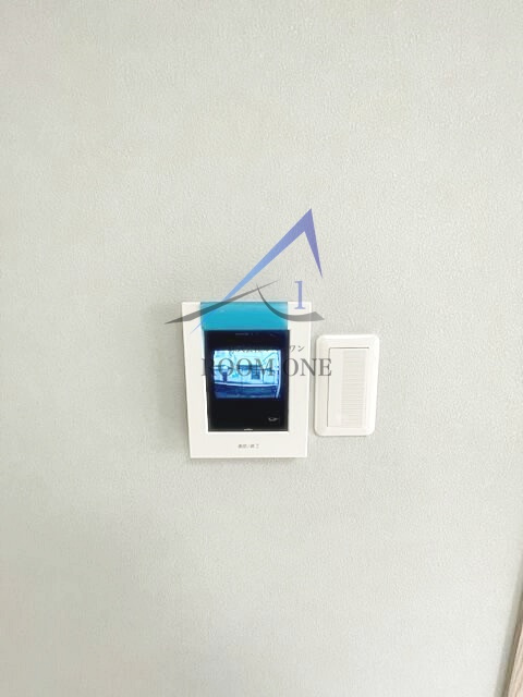 ときわハイツのセキュリティ|モニター付きインターホンです。