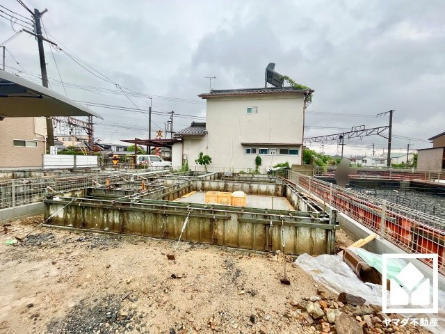 大津市別保2丁目　1期　2号地の前面道路含む現地写真|5月21日　現地写真更新