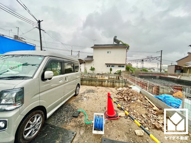 大津市別保2丁目　1期　2号地の前面道路含む現地写真|5月21日　現地写真更新