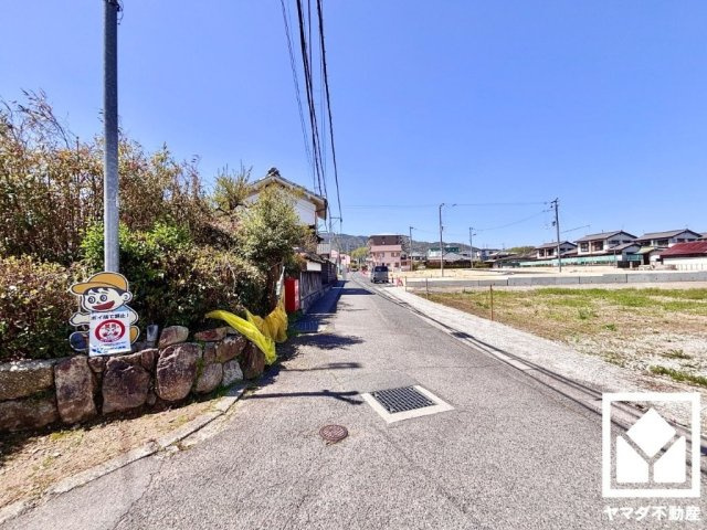 大津市別保2丁目　1期　2号地の前面道路含む現地写真|4月11日　現地写真更新