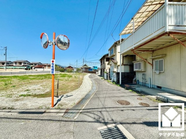 大津市別保2丁目　1期　2号地の前面道路含む現地写真|4月11日　現地写真更新